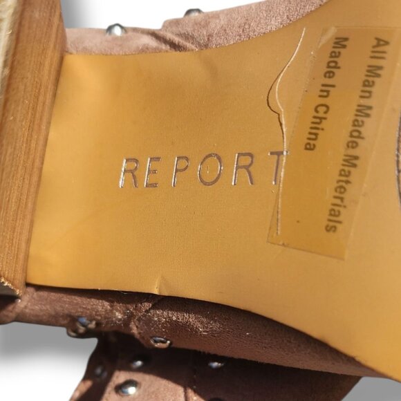 Report Brown Suede Ankle Boot - Picture 7 of 8